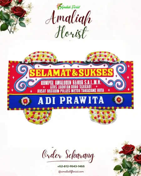 Papan Bunga Ucapan Selamat Sukolilo